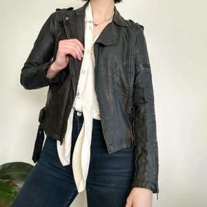SOLD | Zara Vegan Leather Jacket